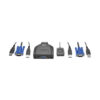 Tripp Lite series 2-Port USB/VGA Cable KVM Switch with Cables and USB Peripheral Sharing
