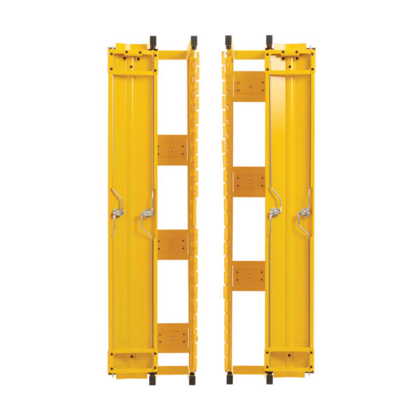 5b19da311a4441c76b83303674ab2069 Tripp Lite series High-Capacity Vertical Cable Manager - Deep Double Finger Duct with Cover, Single Sided, 6 in. Wide, Yellow, 7 ft. (2.2 m)