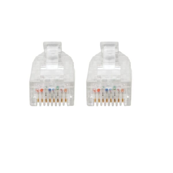 5b27b11931984048d6231f1bc53cba38-7 Tripp Lite series Cat6 Gigabit Snagless Slim UTP Ethernet Cable (RJ45 M/M), PoE, Black, 3 ft. (0.91 m)