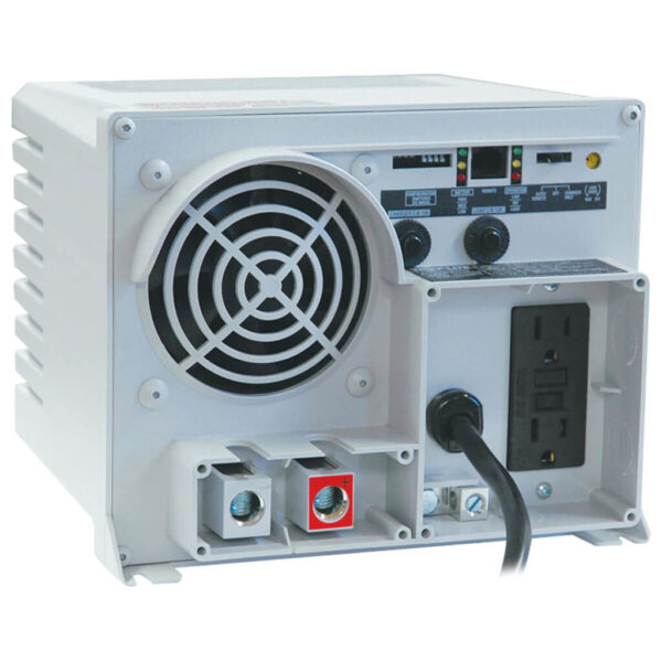5b59b642e17498523e4b68b7fcc60de3 Tripp Lite series PowerVerter 120V 750W Utility/Work Truck 12VDC Inverter/Charger, 2-NEMA 5-15R GFCI