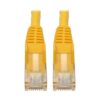 5b68d3e7abfe996432ae60bc1b670c0e Tripp Lite series Cat6 Gigabit Snagless Molded (UTP) Ethernet Cable (RJ45 M/M), PoE, Yellow, 6-in. (15.24 cm)
