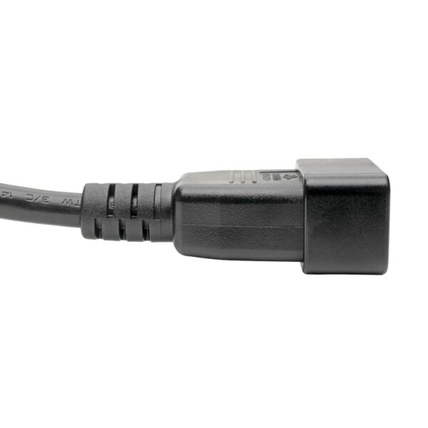 Tripp Lite series Power Extension Cord, C19 to C20 - Heavy-Duty, 20A, 250V, 12 AWG, 10 ft. (3.05 m), Black