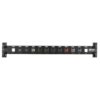 Tripp Lite series 12-Port 1U Rack-Mount Unshielded Blank Keystone/Multimedia Patch Panel, RJ45 Ethernet, USB, HDMI, Cat5e/6