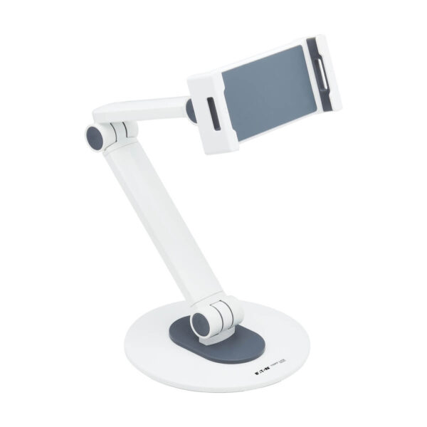 5c52682d80ea11b0db9a52cc420117d0 Tripp Lite series Full-Motion Flexible Long-Arm Desktop Smartphone and Tablet Mount, White