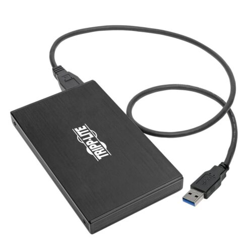 Tripp Lite series USB 3.1 Gen 1 (5 Gbps) 2.5 in. SATA SSD/HDD to USB-A Enclosure Adapter with UASP Support