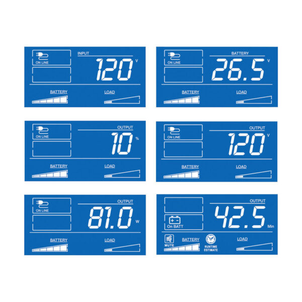 Tripp Lite series OmniSmart 1500VA 810W 120V Line-Interactive UPS - 10 Outlets, AVR, USB, LCD, Tower