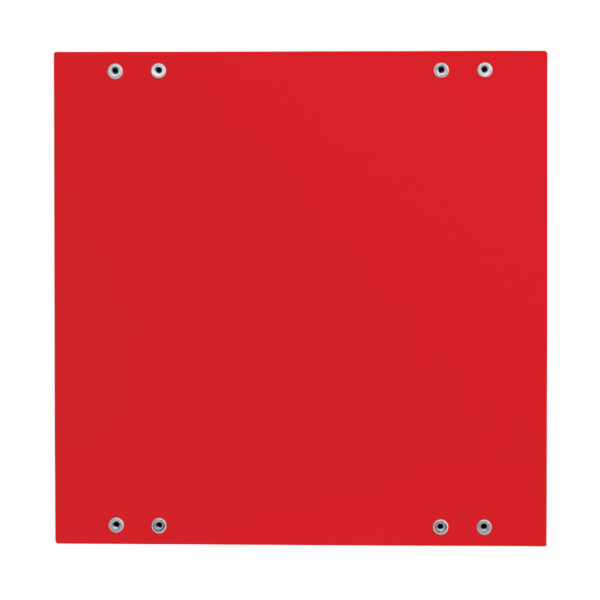 Tripp Lite series SmartRack Outdoor Industrial Enclosure with Lock - NEMA 4, Surface Mount, Metal Construction, 18 x 18 x 10 in., Red