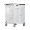 Tripp Lite Safe-IT 36-Device UV Charging Cart for Laptops and Chromebooks, 120V, 5-15P, 10 ft. Cord, Antimicrobial, White - CSC36VACUVC