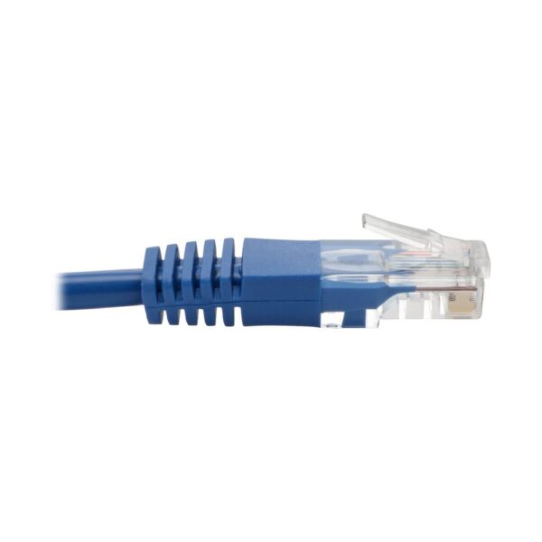 5cc68dfb07cb4e2cfe479e4bd960bfc4 Tripp Lite series Cat5e 350 MHz Molded (UTP) Ethernet Cable (RJ45 M/M), PoE - Blue, 75 ft. (22.86 m)