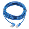 5cc774f9d2a89dc3813d54ff0fde6378 Tripp Lite series Left-Angle Cat6 Gigabit Molded Slim UTP Ethernet Cable (RJ45 Left-Angle M to RJ45 M), Blue, 20 ft. (6.09 m)