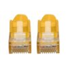 5ccad0cc171a7191dfc28628ac095c15 Tripp Lite series Cat6 Gigabit Snagless Molded (UTP) Ethernet Cable (RJ45 M/M), PoE, Yellow, 6-in. (15.24 cm)