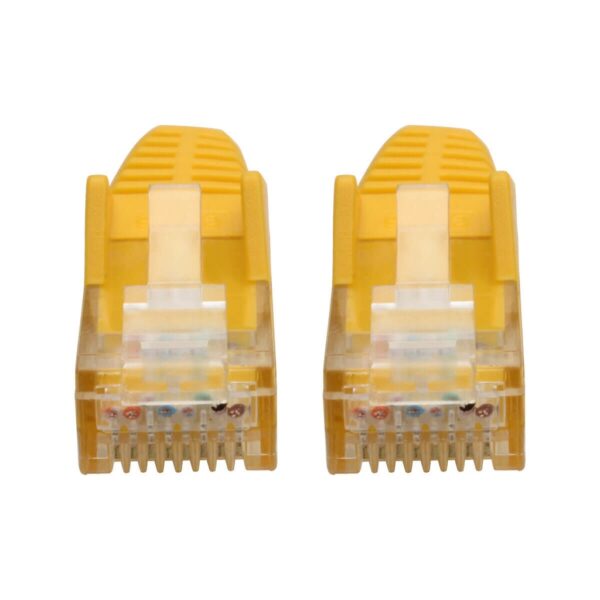 5ccad0cc171a7191dfc28628ac095c15 Tripp Lite series Cat6 Gigabit Snagless Molded (UTP) Ethernet Cable (RJ45 M/M), PoE, Yellow, 6-in. (15.24 cm)