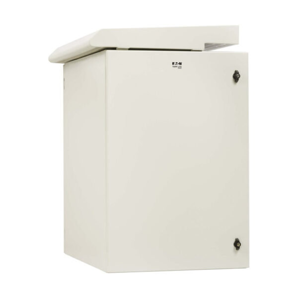 5ce05ce4f7796015efbe663cee98ed44 Tripp Lite series SmartRack Industrial Enclosure - NEMA 3R, Wall Mount, Heavy-Duty Metal, Locking, Fan With Thermal Switch, 32.5 in. Depth, 18U, Gray