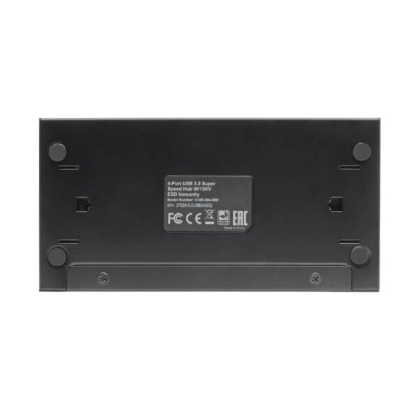 Tripp Lite series 4-Port Industrial-Grade USB 3.x (5Gbps) Hub - 20 kV ESD Immunity, Metal Housing, Mountable