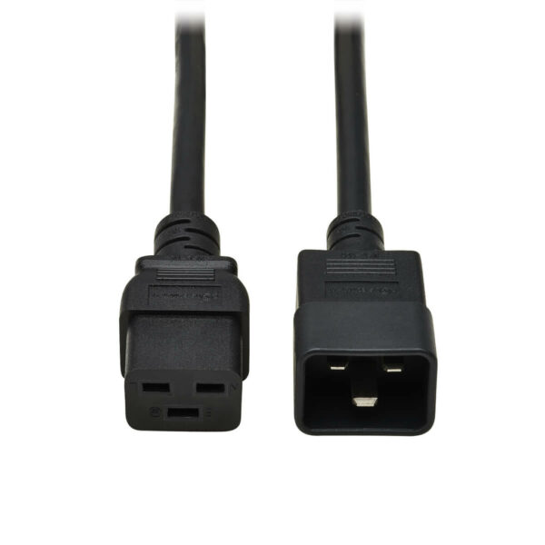Tripp Lite series Power Extension Cord, C19 to C20 - Heavy-Duty, 15A, 250V, 14 AWG, 15 ft. (4.6 m), Black