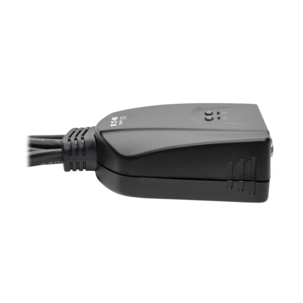 Tripp Lite series 2-Port USB/VGA Cable KVM Switch with Cables and USB Peripheral Sharing