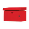 Tripp Lite series SmartRack Industrial Enclosure - NEMA 3R, Wall Mount, Metal, Locking, Fan With Thermal Switch, 16.5 in. Depth, 6U, Red