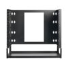 Tripp Lite series 8U Wall-Mount Bracket with Shelf for Small Switches and Patch Panels, Hinged