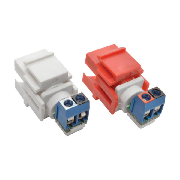 5dcc4cab81b2a797343887ae32d1f42d Tripp Lite series RCA Female Audio to Screw Terminal Keystone Jack Kit, Red/White