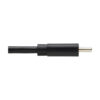 5dcf1a47f79fe465469224e257c5bde4-1 Tripp Lite series USB-C Cable (M/M) - USB 2.0, Right-Angle Plug, Black, 2 m (6.6 ft.)