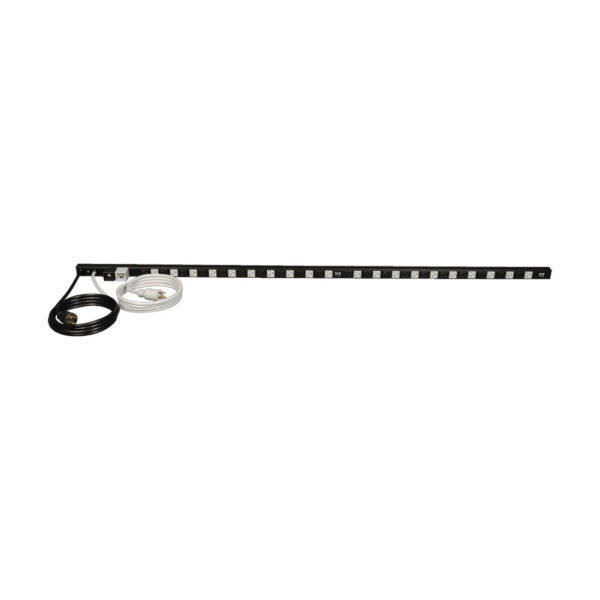 Tripp Lite series 3.8kW Single-Phase Dual-Circuit 120V Basic PDU, 40 NEMA 5-15/20R Outlets, NEMA L5-20P/5-20P Inputs, 10 ft. (3.05 m) Cords, 0U