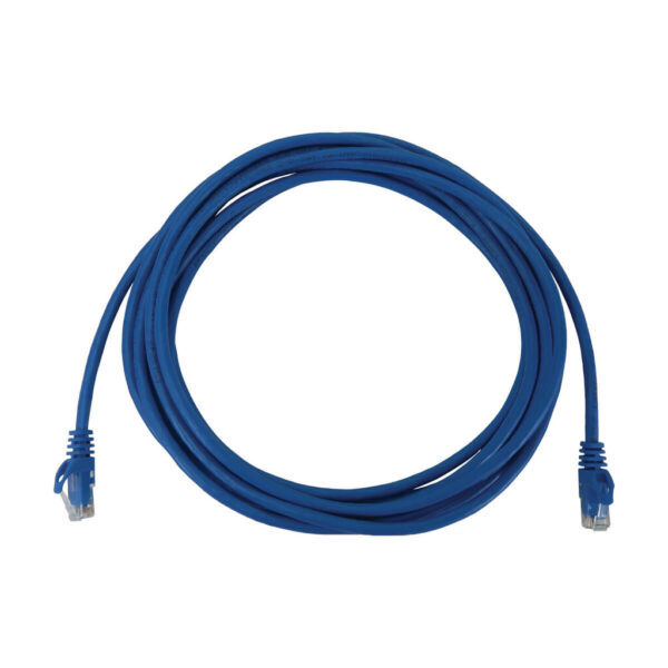 Tripp Lite series Cat6a 10G Snagless Molded UTP Ethernet Cable (RJ45 M/M), PoE, Blue, 15 ft. (4.6 m)