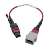 Tripp Lite series MTP/MPO Parallel Optics Base-8 Migration Fiber Adapter, Polarity A to B, 12 Fiber, 40GB/100GB, OM4 M/F, Magenta, 8 in.