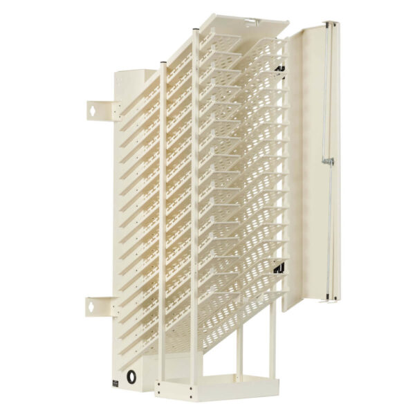 16-Device AC Charging Towers for Chromebooks - Open Frame, White, 2 Pack (32 Devices Total)
