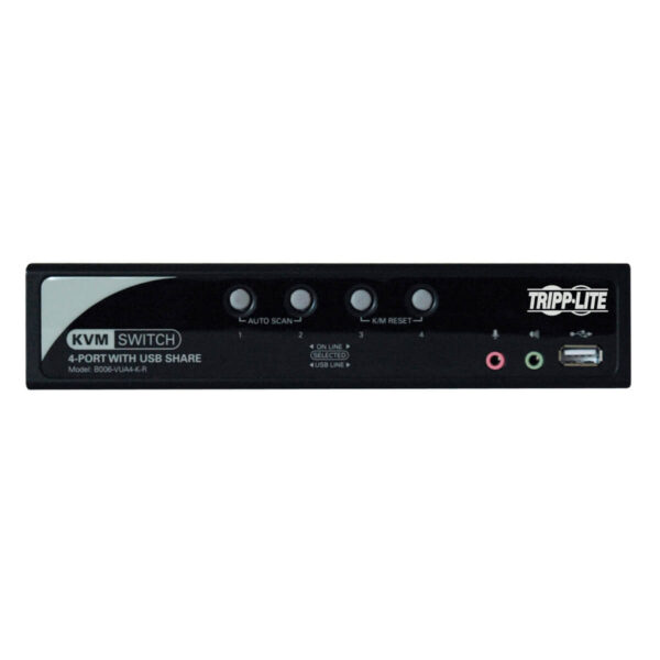 5e39871992bca626d84414f295dcf061 Tripp Lite series 4-Port KVM Switch with Audio, OSD and Peripheral Sharing