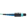 5e4bec62d128263ffb6b521241982580 Tripp Lite series 100G MTP/MPO Multimode OM3 Plenum-Rated Fiber Optic Cable (CXP), 24 Fiber, 100GBASE-SR10, Push/Pull Tabs, Aqua, 2 m