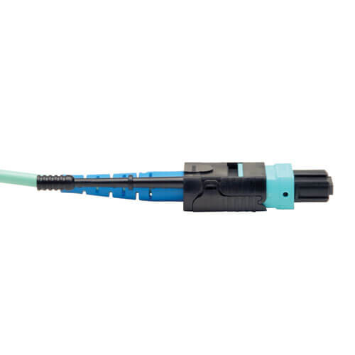 5e4bec62d128263ffb6b521241982580 Tripp Lite series 100G MTP/MPO Multimode OM3 Plenum-Rated Fiber Optic Cable (CXP), 24 Fiber, 100GBASE-SR10, Push/Pull Tabs, Aqua, 2 m