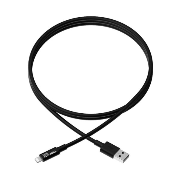 Tripp Lite series USB-A to Lightning Sync/Charge Cable (M/M) - MFi Certified, Black, 10 ft. (3 m)