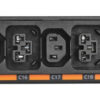 Eaton Universal-Input Managed PDU G4, 208V and 415/240V, 42 Outlets, Input Cable Sold Separately, End-Entry Input, 72-Inch 0U Vertical