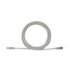 Tripp Lite series Cat6a 10G Snagless Shielded Slim STP Ethernet Cable (RJ45 M/M), PoE, White, 10 ft. (3.1 m)