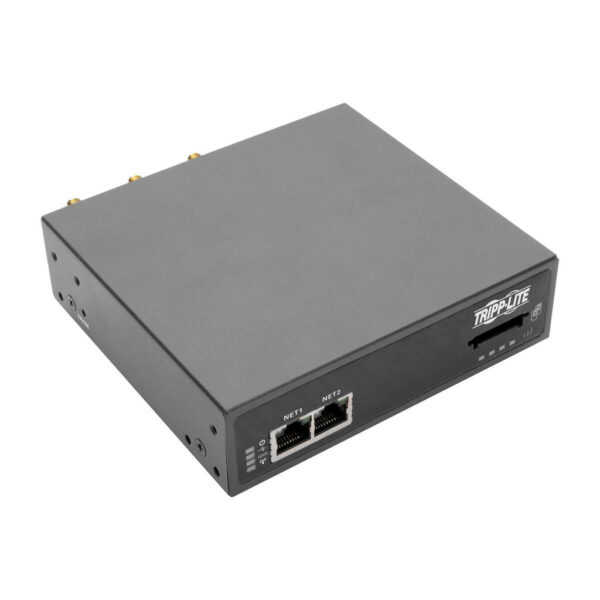 Tripp Lite series 4-Port Console Server with 4G LTE Cellular Gateway, Dual GbE NIC, 4Gb Flash and Dual SIM, TAA