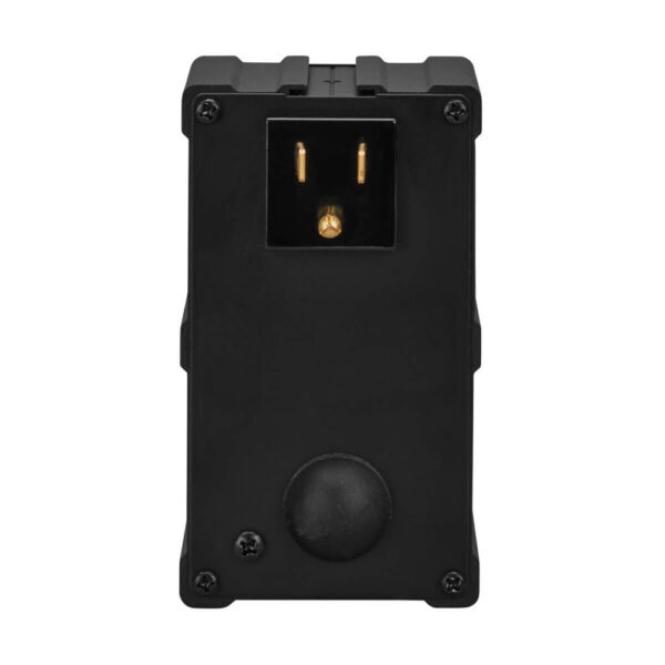 Tripp Lite series Isobar 2-Outlet Surge Protector, Direct Plug-In, 1410 Joules, Diagnostic LEDs, Black Metal Housing