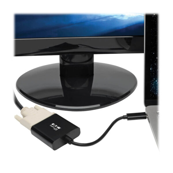 5ea882deafe5d64450fc46cbf61e5ada Tripp Lite series USB-C to DVI Adapter with Alternate Mode - DP 1.2, Black
