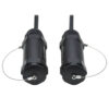 Tripp Lite High-Speed Armored HDMI Fiber Active Optical Cable with Hooded Connectors and Reel - 4K @ 60 Hz, HDR, IP68, Black, 100 m - P568FA-100M-WR