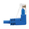 5f3320c61d3f877f783c785114b561fd Tripp Lite series Up/Down-Angle Cat6 Gigabit Molded Slim UTP Ethernet Cable (RJ45 Up-Angle M to RJ45 Down-Angle M), Blue, 15 ft. (4.57 m)