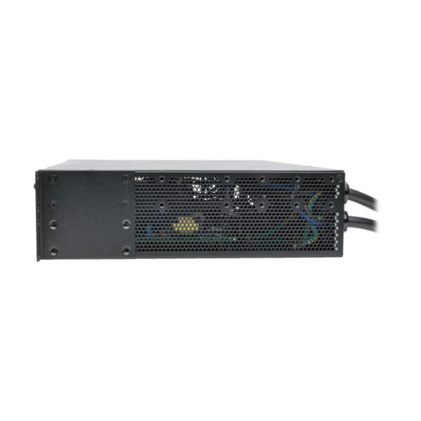 Tripp Lite series 7.7kW Single-Phase Switched Automatic Transfer Switch PDU, Two 200-240V IEC309 32A Blue Inputs, 16-C13 2-C19 Outlets, 2U, TAA