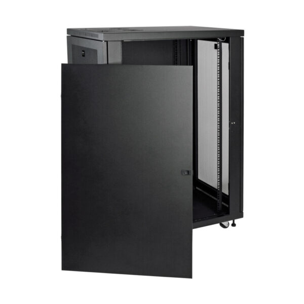 Tripp Lite series SmartRack 24U Mid-Depth Half-Height Rack Enclosure Cabinet