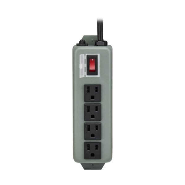 5f47cfedad2855d4395f7bd8d46cb922 Tripp Lite series Industrial Power Strip, 4-Outlet, 6 ft. (1.8 m) Cord, Locking Switch Cover