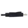 Tripp Lite series DisplayPort 1.4 Cable with Latching Connectors, 8K (M/M), Black, 10 ft. (3.1m)
