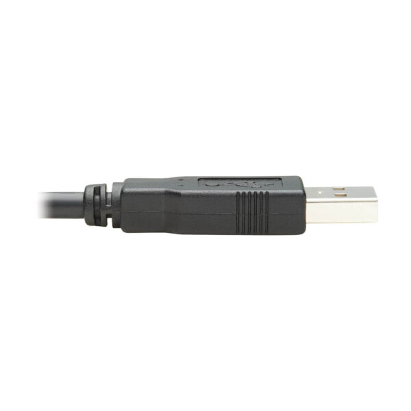 Tripp Lite series USB-A to RJ45 Rollover Console Cable (M/M) - Cisco Compatible, 250 Kbps, 15 ft. (4.57 m), Black