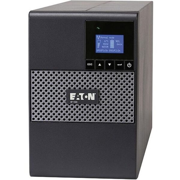 Eaton 5P 850VA 600W 230V Line-Interactive UPS, C14 Input, 6 C13 Outlets, True Sine Wave, Cybersecure Network Card Option, Tower Eaton 5P 850VA 600W 230V Line-Interactive UPS, C14 Input, 6 C13 Outlets, True Sine Wave, Cybersecure Network Card Option, Tower