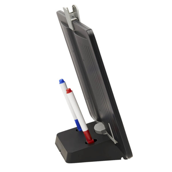 60403640a92f47cabf4868c28fda43b3 Tripp Lite series Magnetic Dry-Erase Whiteboard with Stand - VESA Mount, 3 Markers (Red/Blue/Black), Black Frame, TAA