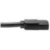 604cd2a30b561872ba8fb79afece2d8c-4 Tripp Lite series Computer Power Cord, NEMA 5-15P to C13 - Heavy-Duty, 15A, 125V, 14 AWG, 12 ft. (3.66 m), Black