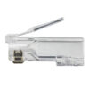 6055f8718d162324d43ac5d589f66d98 Tripp Lite series Cat6 RJ45 Pass-Through UTP Modular Plug, 100 Pack, TAA