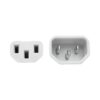 608e61dd5a27c5f70509df236c808e66 Tripp Lite series Heavy-Duty PDU Power Cord, C13 to C14 - 15A, 250V, 14 AWG, 2 ft. (0.61 m), White