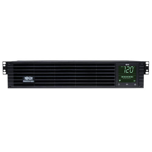 Tripp Lite SmartPro 120V 3kVA 2.88kW Line-Interactive Sine Wave UPS, 2U Rack/Tower, Pre-Installed WEBCARDLX Network Interface, TAA - SM3000RMXLNTAA